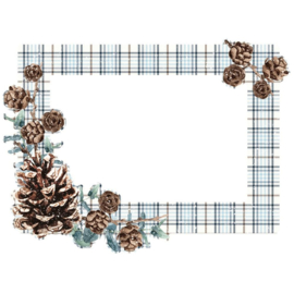 Fresh Snow Chipboard Frames