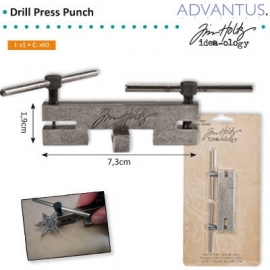 Drill press punch
