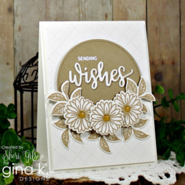 Elegant Asters Stamps
