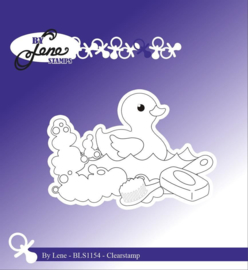 Clear Stamps Duck In Shower