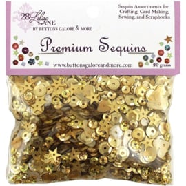 Premium Sequins Golden