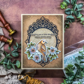 Planted to Bloom Background Stamp