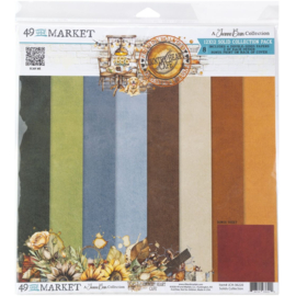 Country Heart Cafe Solids Collection Pack 12"X12"