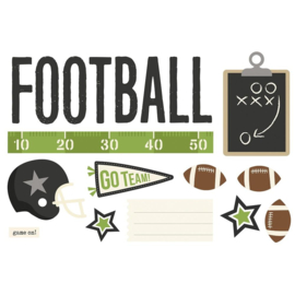 Football Simple Pages Page Pieces