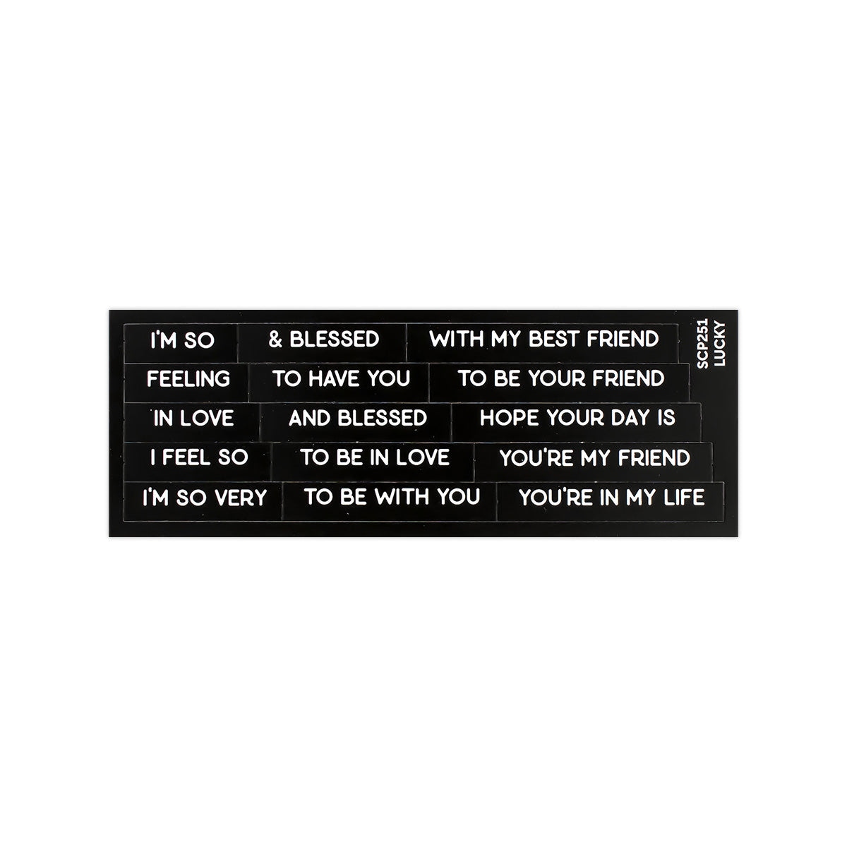 Subsentiments Lucky Diecut