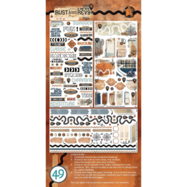 Rust And Revs Rub-On Transfer Set