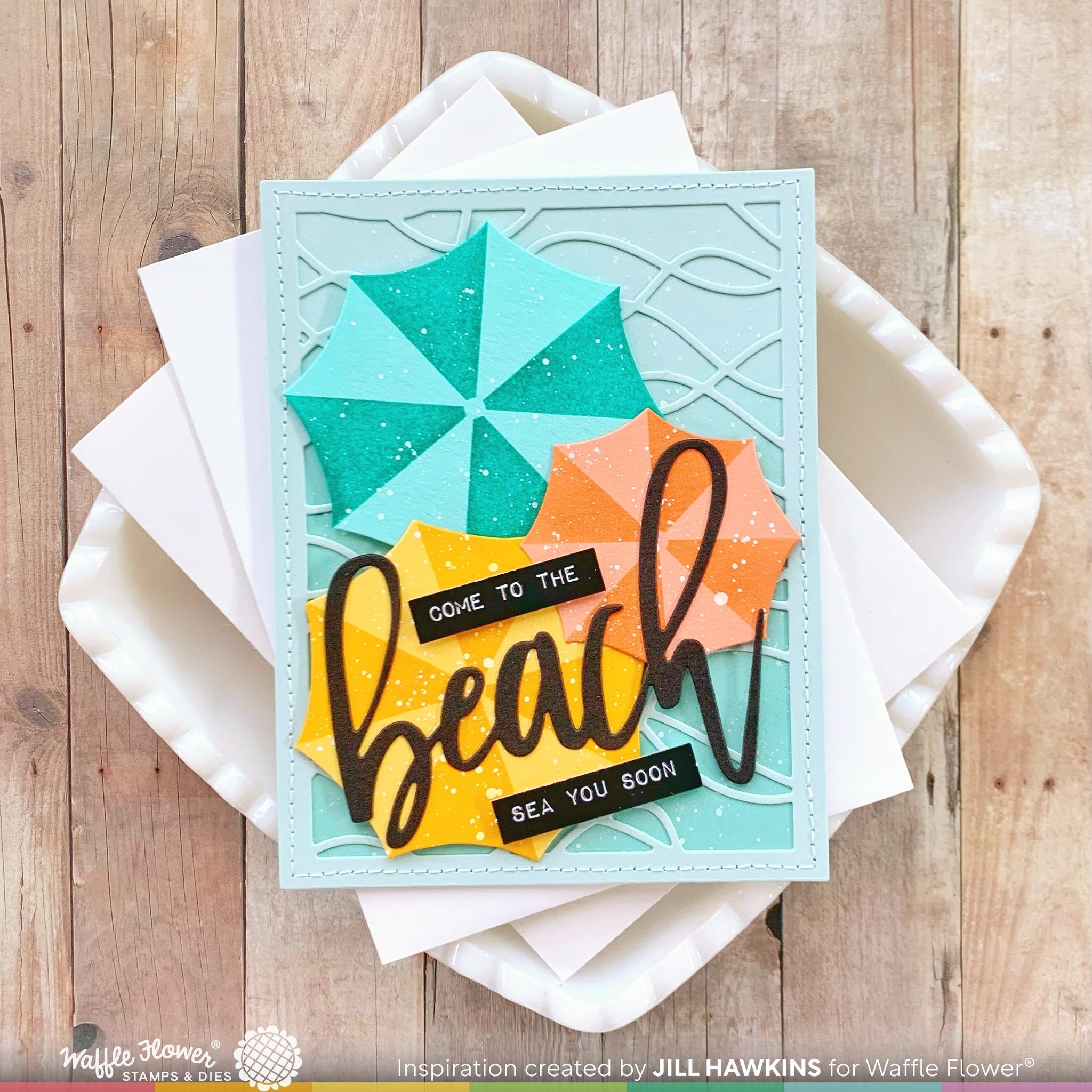 Oversized Beach Word Die