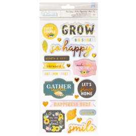 Garden Shoppe Best Today Phrase Thickers Stickers