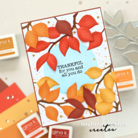 Serene Branches 3D Embossing Folder, Die and Stencil
