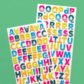 Brave & Bold Thickers Stickers Stories Alphabet
