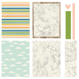 Happy Travels Simple Cards Card Kit