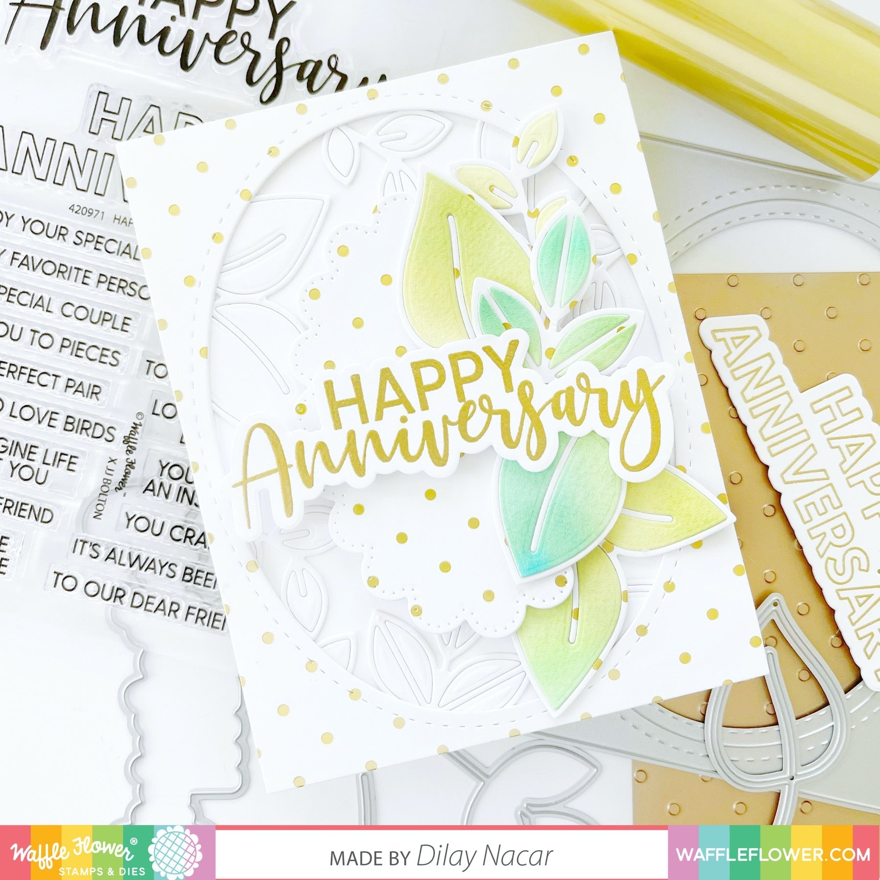 Happy Anniversary Duo Matching Die