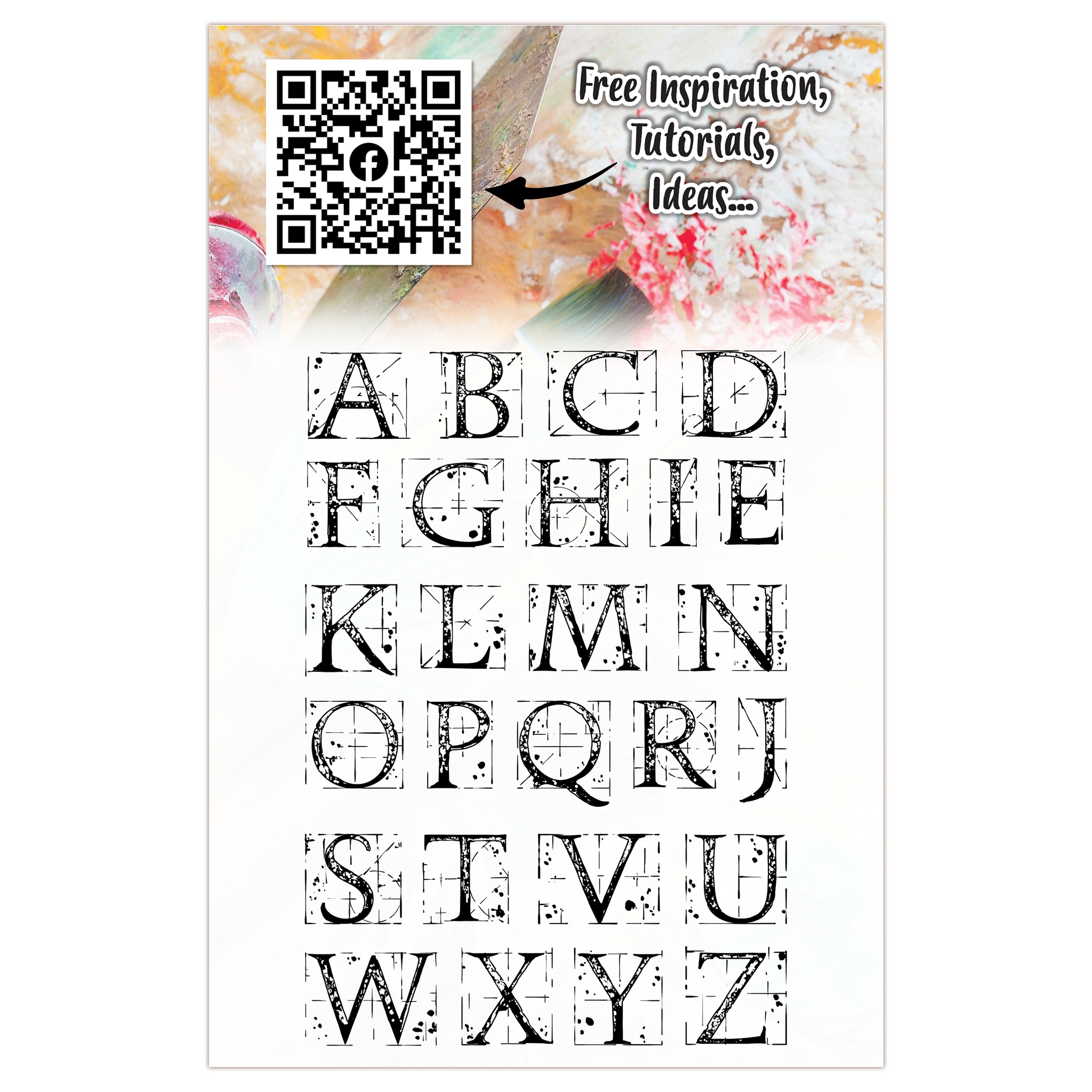 #1275 Aged Manuscript A5 Stamp Set