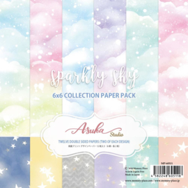 Sparkly Sky Paper Pack 6"X6