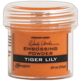 Embossing Powder Tiger Lily