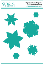 Sparkling Snowflakes Die
