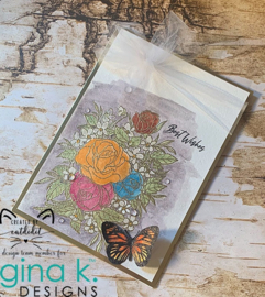 Antique Roses Stamps