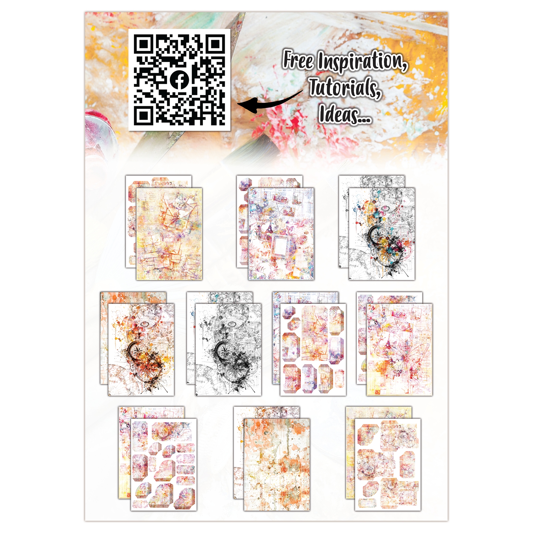 #15 Ethereal Expeditions A4 Design Paper