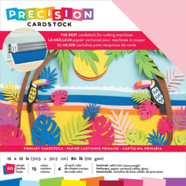 Precision Cardstock Pack Primary/Textured