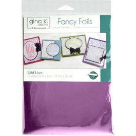 Wild Lilac Fancy Foils 6" x 8"