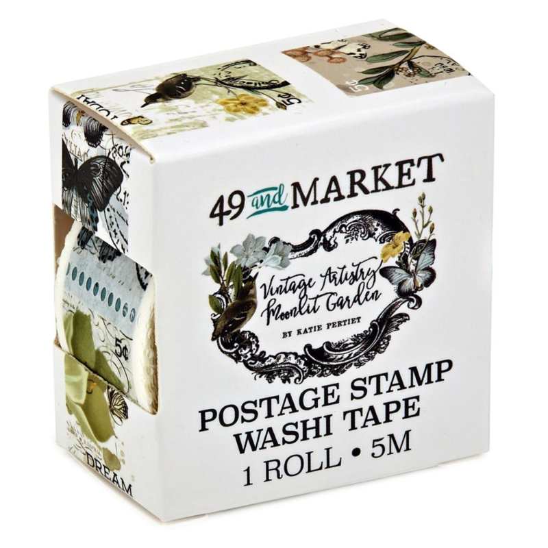 49 and Market Vintage Bits Lace Washi Tape Set 3/Pkg-Eggplant