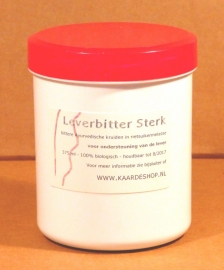 Leverbitter STERK 375 ml (rietsuikermelasse)