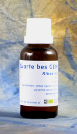 Zwarte bes gemmo 30 ml