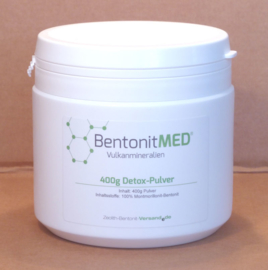 BentoniteMED 400 gr cleansing, finely ground powder