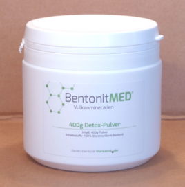 BentonitMED 400gr poudre ultrafine, purifiant