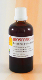 Bittere scheefbloem tinctuur 100 ml