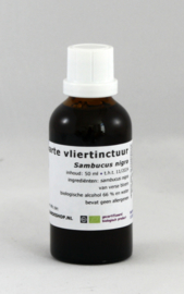 Zwarte vliertinctuur 50ml