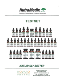 Test Set (Testmappe) Nutramedix