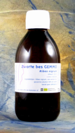 Zwarte bes gemmo 250 ml