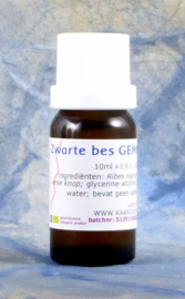 Zwarte bes gemmo 10 ml