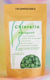 Chlorella vulgaris BIO - 250 tablets (125 grams)