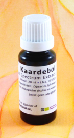 Kaardebol alcoholarm extract 20ml