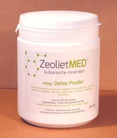 ZeoliteMED, purifying finely ground zeolite 400gr