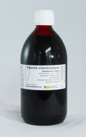 Zwarte vliertinctuur 500ml