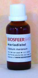 Mariadistel tinctuur 30 ml