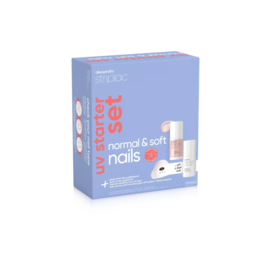 Striplac Starterset voor normale & zachte nagels ( 1 kleur )