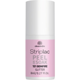 Striplac Peel or Soak 151 Bonfire Glitter 8 ml.