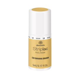 Striplac Peel or Soak Banana Drama 5 ml.