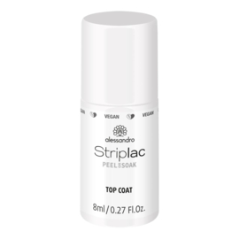 Striplac Peel or Soak Top Coat 8 ml. Vegan