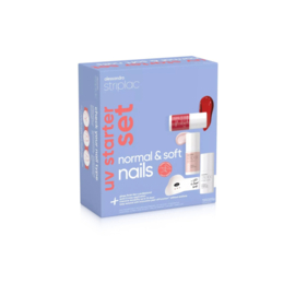 Striplac Starterset voor normale & zachte nagels ( 2 kleuren )
