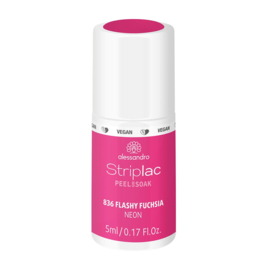 Striplac Peel or Soak Flashy Fuchsia 5 ml.