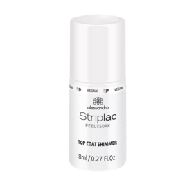 Striplac Top Coat Shimmer 8 ml.