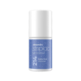 Striplac 214 Baby Blue Shimmer 6,5 ml.