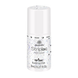 Striplac Glitter & Shimmer Top Coats 8 ml.