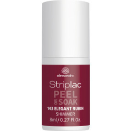 Striplac Peel or Soak 143 Elegant Rubin Shimmer 8 ml.