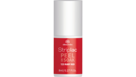 Striplac Peel or Soak 123 Ruby red 8ml